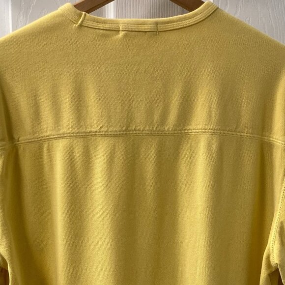Tommy Bahama Relax Banana Yellow Long Sleeve Pullover Shirt Size XL - Picture 6 of 7
